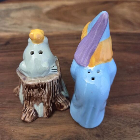 VTG CLAY ART Princess and the Frog Salt & Pepper Shakers 90's - Picture 8 of 13
